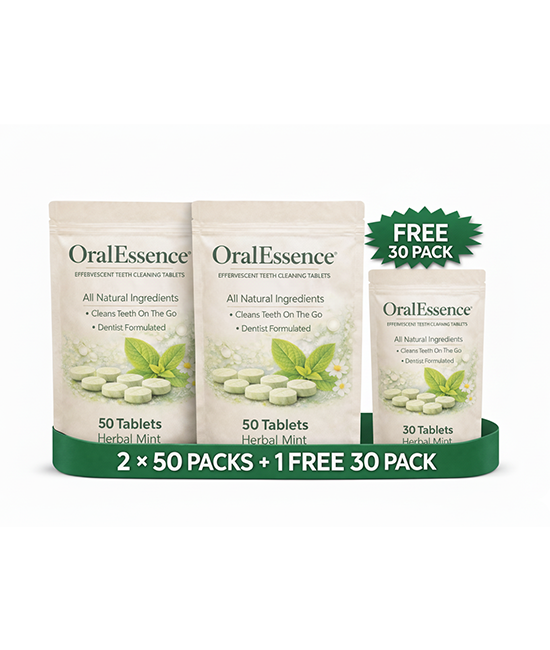 OralEssence Bundle: Buy Two 50-Packs, Get a 30-Pack Free